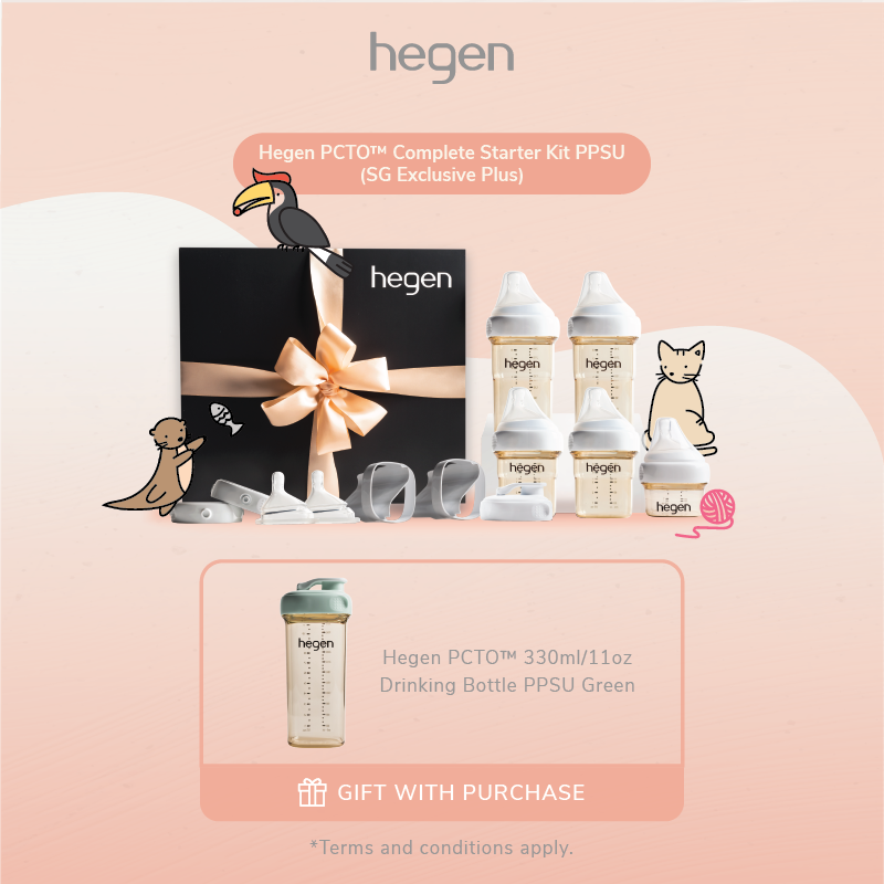 Hegen PCTO™ Complete Starter Kit PPSU (SG Exclusive Plus) + FREE Gift worth $31!
